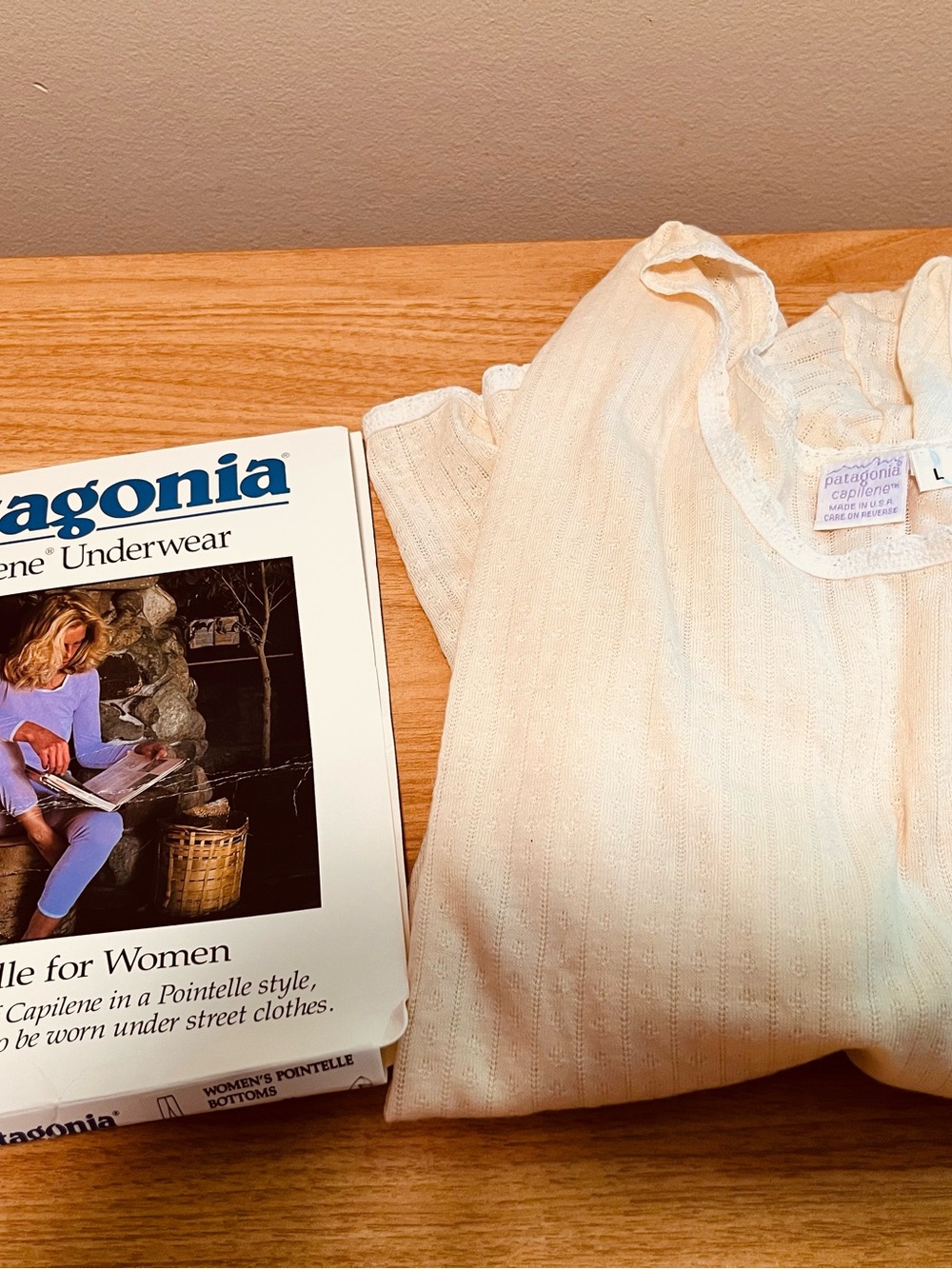 Patagonia light peach - set of long Underwear!